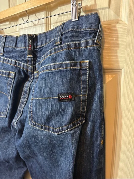 Ariat FR M4 relaxed boot Cat2 2112 Blue Jeans - Picture 8 of 11